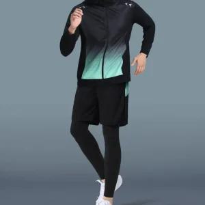 BUPA 겨울러닝복장 운동 레깅스 세트 운동복 기모 배드민턴 유니폼 땀복