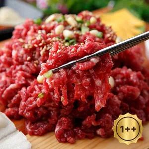 1++ 한우 육회 300g (육회소스증정)