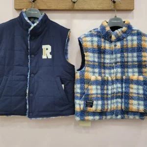 [레노마키즈]남아체크덤블리버시블조끼(R2342V036)_CJ