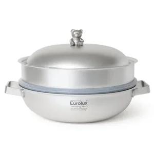유로룩스 뉴 베어쿡 316ti 완전 무연마제 통스텐 파티웍찜냄비 28cm