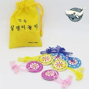 전통 놀이 실팽이 민속 실팽이 재미있는 나무 유치원교구