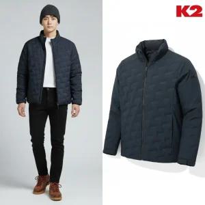[백화점 출고] K2 패딩 남자 부스트 웰딩 슬림 다운 애쉬 경량 숏 자켓 점퍼