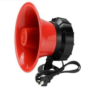 사이렌스피커 조명 경보기 비상 대피 앰프 차량용 중장비 경고음 자동차 컨트롤러 경보