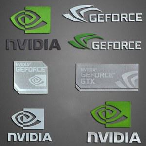 노트북 태블릿 데스크탑 컴퓨터 디지털 맞춤형 DIY 장식용 NVIDIA GeForce GTX RTX 금속 스티커