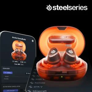 [국내정품] 스틸시리즈 아크티스 게임버즈 게이밍 무선 이어폰 오렌지