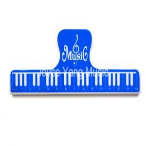 니코 음악 책 참고 종이 눈금자 시트 피아노 기타 바이올린 비올라 첼로 연주 연습 스프링 클립 홀더