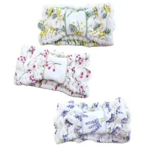 앞면 거즈 뒷면 타올 소재 메이크업용 순한 세안밴드 헤어밴드 머리올림 세면