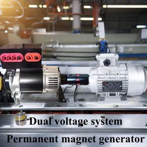 AC 50KW 영구 자석 발전기 220V 380V 고출력 발전기 세트 가정용 이중 전압 시스템 무료 에너지 다이나모