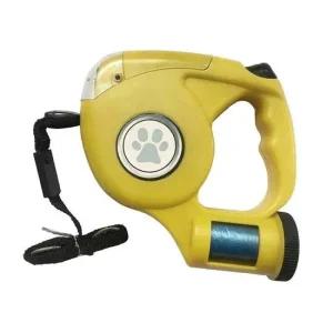 강아지산책줄 산책리드줄 옐로우 애견리드줄 반려견목줄