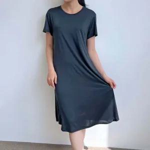 데일리 편안한 여름 시원 반팔 원피스