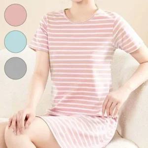 면 인기 일자 원피스 스커트 감성 반팔 오버핏 단가라