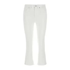 세븐진 화이트 스트레치 데님 로건 스토브파이프 진 JSSLC290YA YACHT