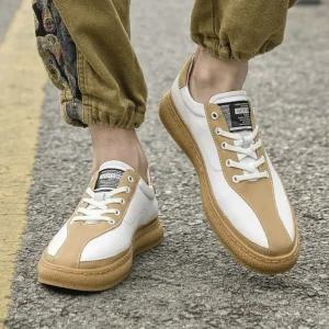 남성용 스니커즈 블록 배색 사계절 보드화 배기 로우 스트랩 빅사이즈 캐주얼 CH5