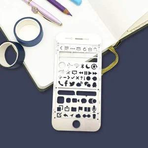 사무용품 모형 철자 C 학용품 만화그리기