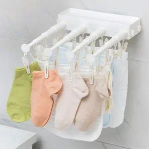 무타공 양말 속옷 건조대 벽걸이 빨래 건조대 멀티클