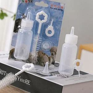 [콩심팥심]고양이 분유병 60ml 애완동물 젖병 아기 원형