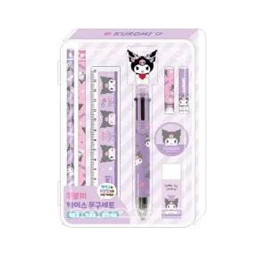 산리오문구세트 산리오캐릭터즈 쿠로미 케이스 문구세트 1박스 6개입