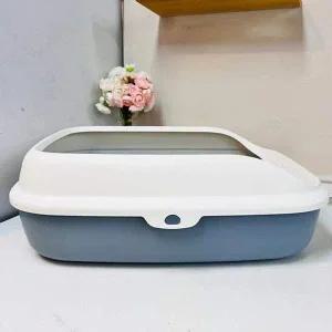 [콩심팥심]평판 화장실 L 그레이 고양이 톰캣 고양이변기 고양이페스룸