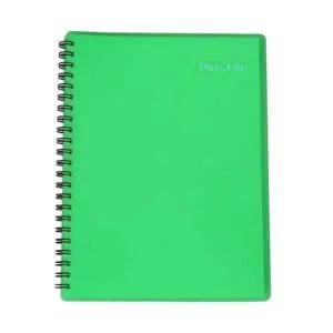 메카라인 플러스화일 50매 그린/(PP재질/트윈스프링) 박스(20개입) 소모품