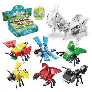 캡슐 블럭 곤충 12개 1세트