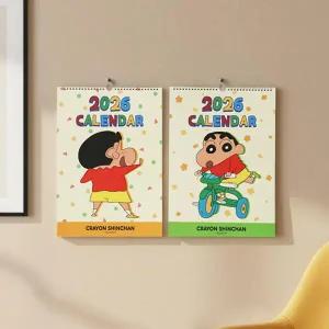 /알럽하우스 짱구는 못말려 2026 벽걸이 캘린더 플래너 달력