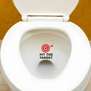 변기스티커 Hit the Target 조준 소변기 과녁 배변훈련