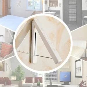 벽걸이 행거단일 접이식 옷걸이 벽행거 고정식 원룸 매장 작은 미니 벽고정