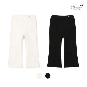 P2545P262_겨울 여아 핀턱 벨버텀 기모 바지