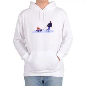 후드티 전사이즈 형제 썰매 겨울 튜브썰매 디자인