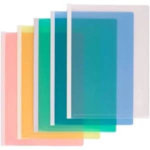 A4 백색쫄대화일 77(반투명 민 5mm)10입 색상랜덤발송