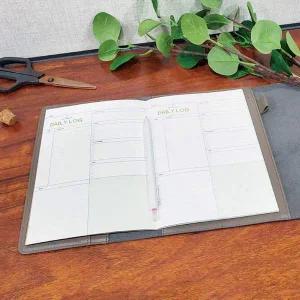 식단 봄 계획표 일정 A5 시간 관리 데일리 만년 데일