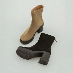 [롯데백화점]소보 세이즈 플랫폼 앵클부츠 8cm