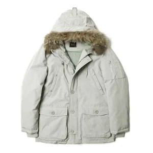 남자 사파리 털후드 패딩 따뜻한 겨울 점퍼