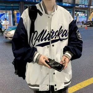 남자 바시티 자켓 봄가을 간절기 야구점퍼