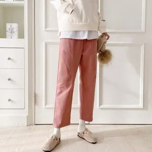 빅사이즈 510 통밴딩절개배기팬츠 DEMK583