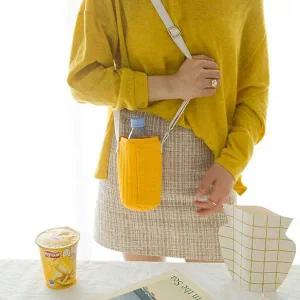 가벼운 봄 쇼퍼 데일리 텀블러 백 크로스 데일리 수납