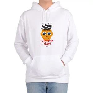 기모후드티 박쥐 할로윈 공포 horror 밤 디자인