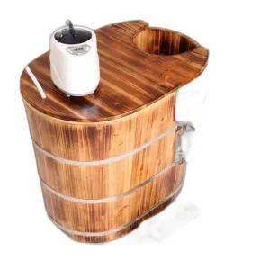 1인욕조 가정용 사우나 욕조 나무 인욕조 간이 미니