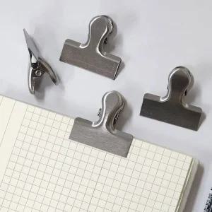 철제집게 빈티지 메탈 소형 강력한 집게 홀더 실버 (WE29B5A)