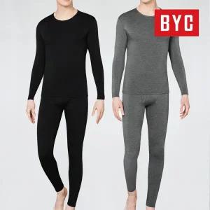 [BYC] 남성 기모 발열내의 보디히트 겨울내복 상하의세트 DBS0124