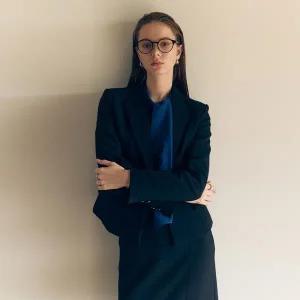 [하프클럽/S쏠레지아]에스쏠레지아 원버튼 테일러드 자켓 SOOAZJK520