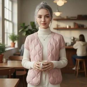 [제반] 경량패딩 패딩 경량패딩여성 겨울패딩 숏패딩 여성패딩 여성경량패딩 역시즌패딩 핑크 3XL