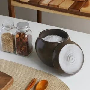 현관에 두면 돈들어오는 소금항아리 소형 장독 11cm