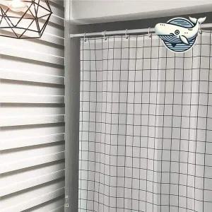 [골드스마일]조절 가능 샤워 커튼 봉 실내 욕실 압축봉