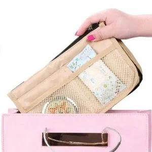 패딩 더블지퍼 이너백 백인백 정리백 가방이너백 명품이너백 명품백인백 버킷백이너백 클러치이너백