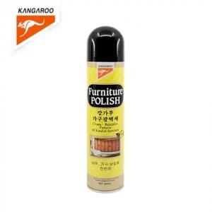 캉가루 가구광택제 420ml 레몬향 왁스보호막 습기 긁힘 가구색 보호