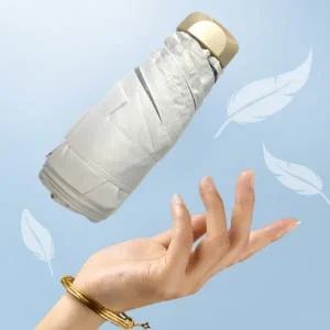 포켓사이즈 우양산 가벼운 3단 양산 우산 겸용 튼튼한 미니