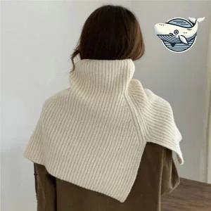 캐주얼 니트 케이프 넥워머 스타일리시 여성용 케이프넥워머