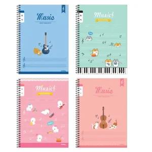 초등학생 음악 노트 연습장 1박스 160개입 초등슬림음악 CR