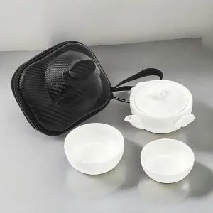 [셀러에이드]게더릭 콤팩트 휴대용 2인 다기세트